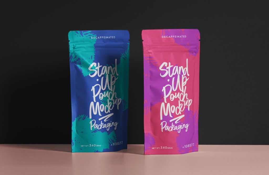 Custom Printed Stand Up Pouches