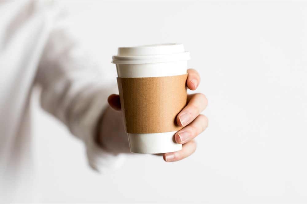 Wall Paper Coffee Cups