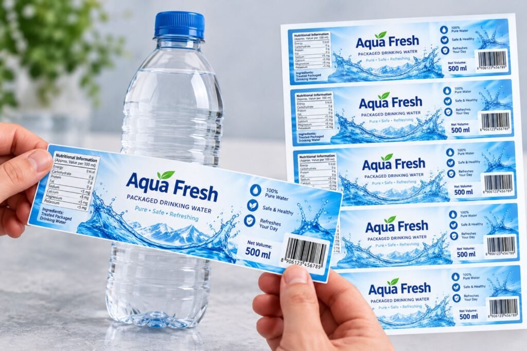 Fresh Water Label