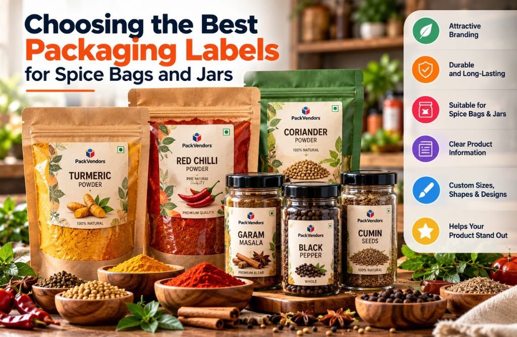 Choosing the Best Packaging Labels for Spice Bags and Jars